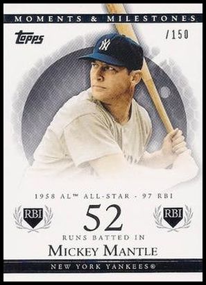 168-52 Mickey Mantle